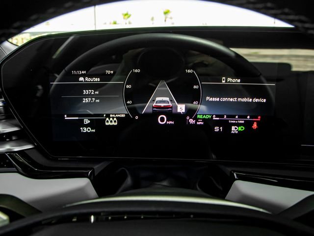Used 2025 Horizon Blue Metallic Audi  image 17