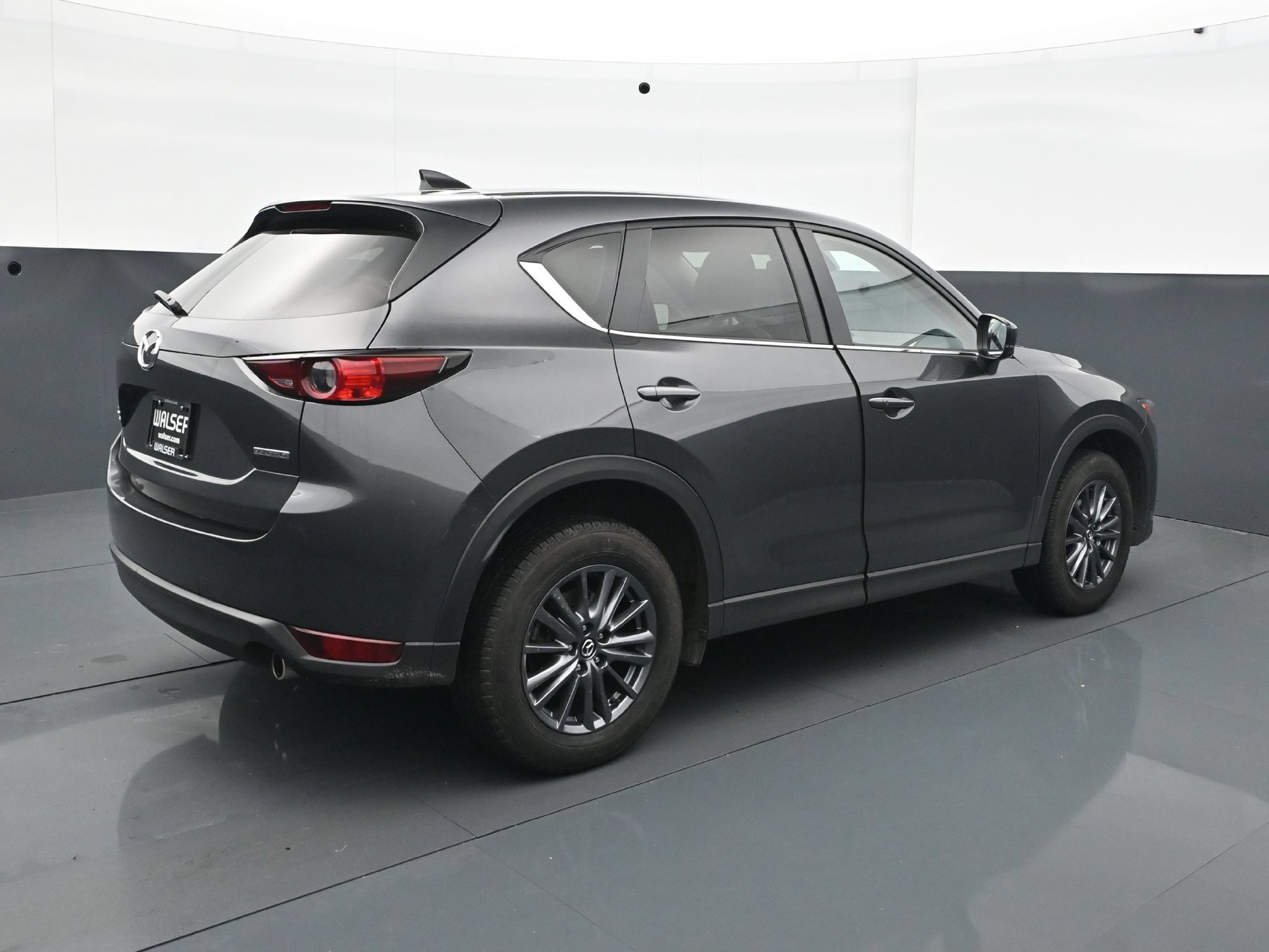 Used 2021 Machine Gray Metallic Mazda Touring AWD image 7