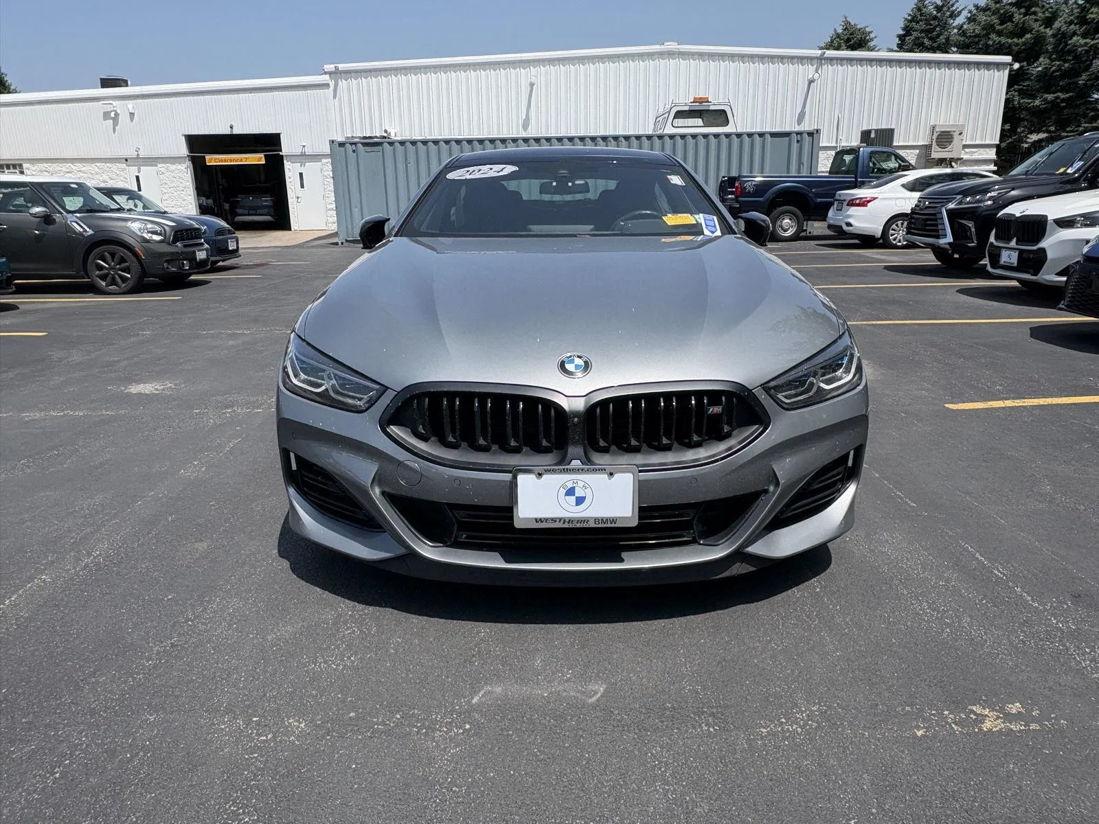 Used 2024 Skyscraper Grey Metallic BMW M850i image 2