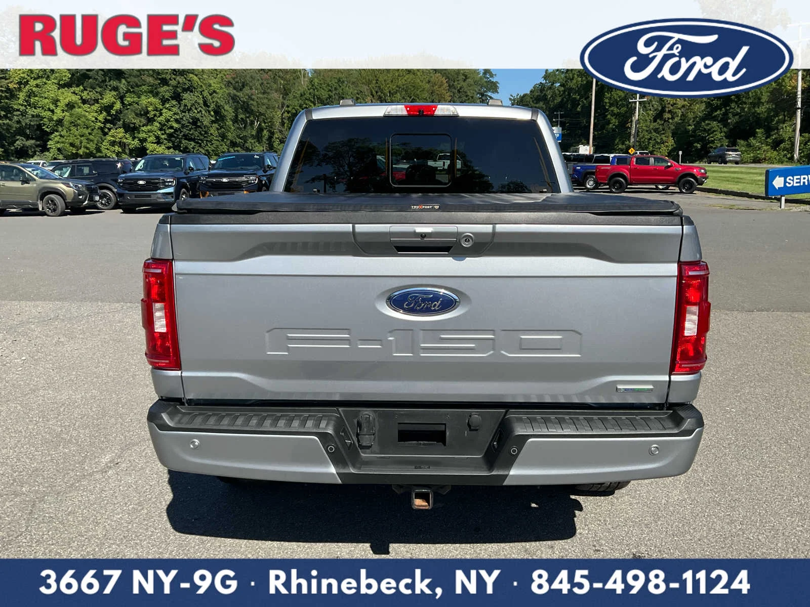 Used 2023 Iconic Silver Ford XLT image 3