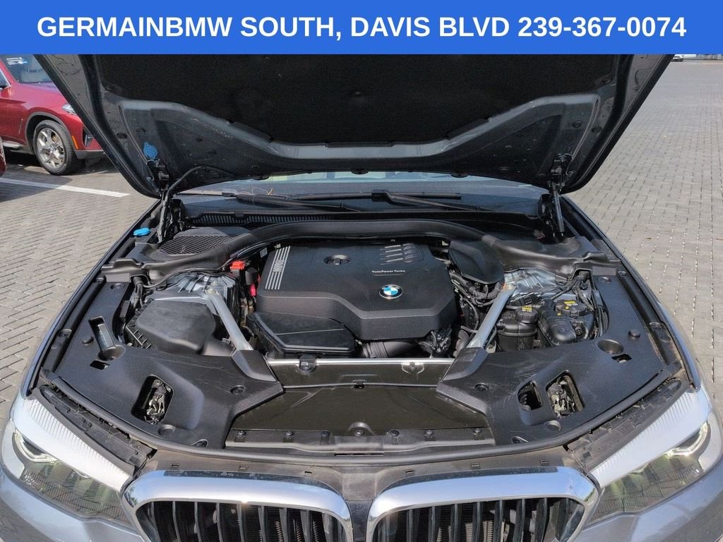 Used 2020 Bluestone Metallic BMW 530i image 14