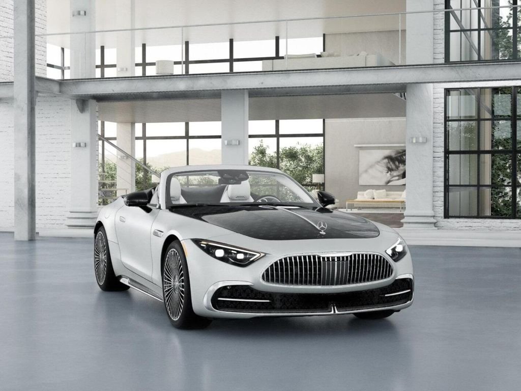 New 2026 MANUFAKTUR moonlight white magno (White Ambiance) Mercedes-Maybach Maybach SL 680 image 9