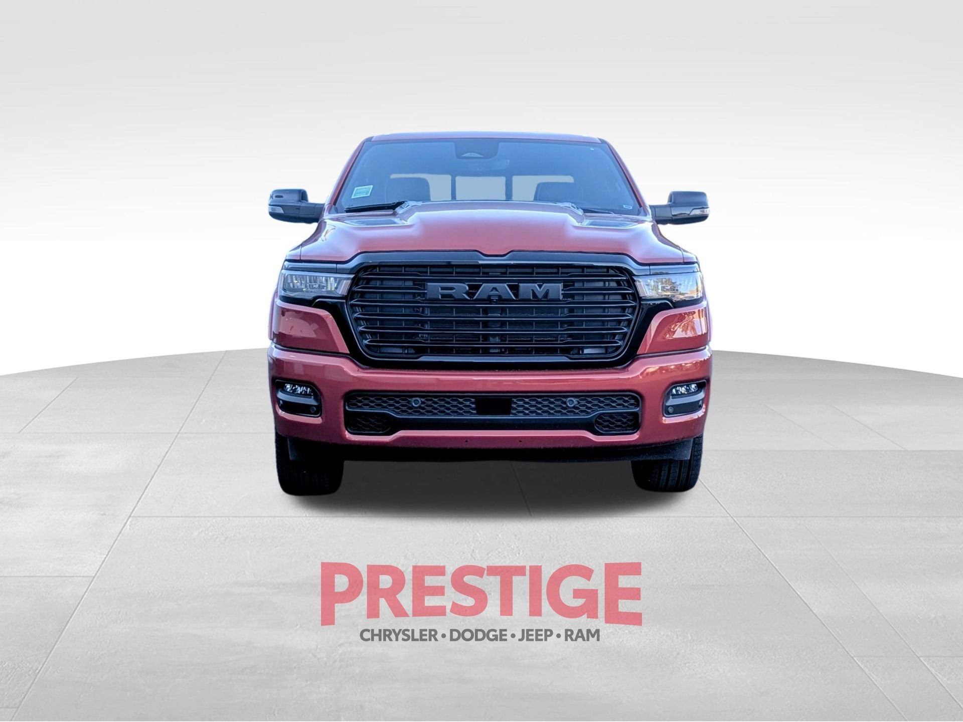 New 2026 Molten Red Pearl-Coat Exterior Paint RAM Laramie image 2
