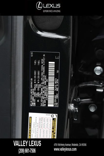 Certified Used 2026 Black Lexus 350 Premium+ image 24