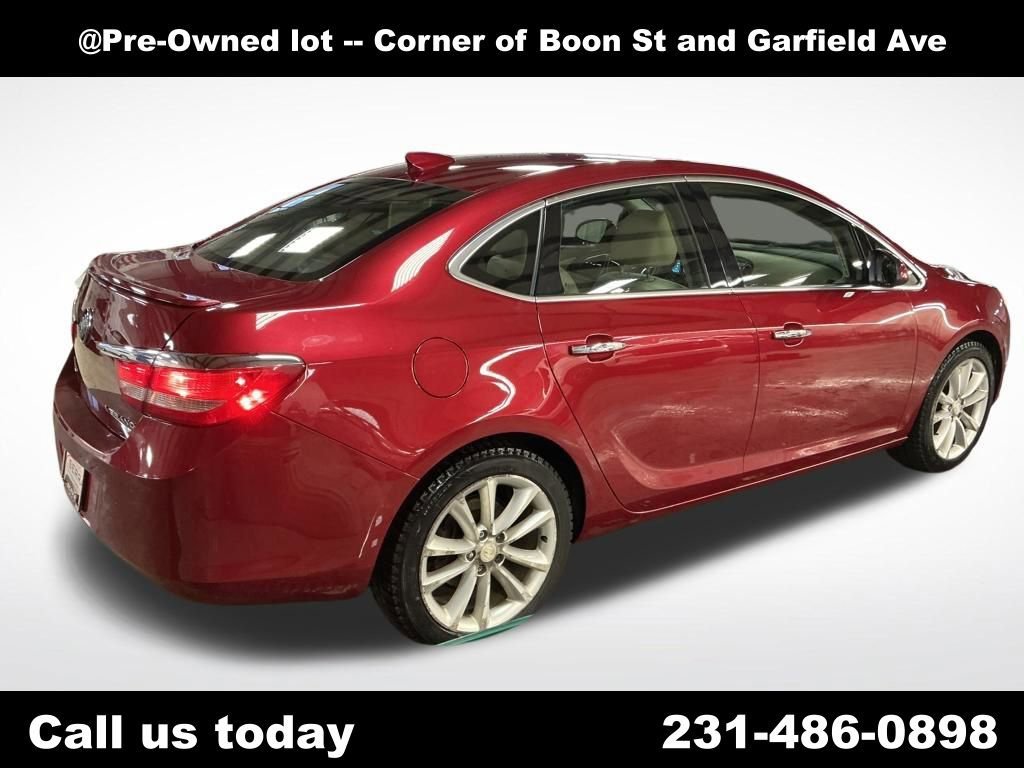 Used 2016 CRYSTAL RED TINTCOAT Buick Leather Group image 5