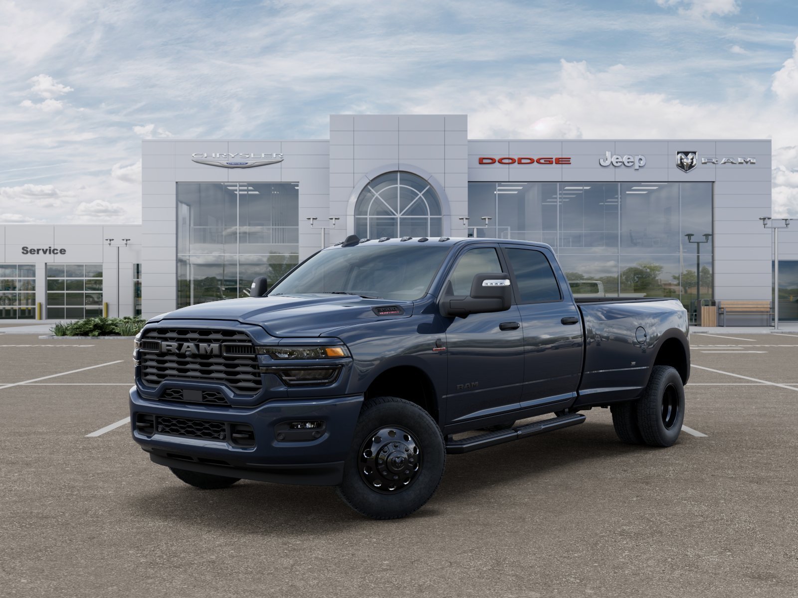 New 2026 Forged Blue Metallic Exterior Paint RAM Big Horn image 31