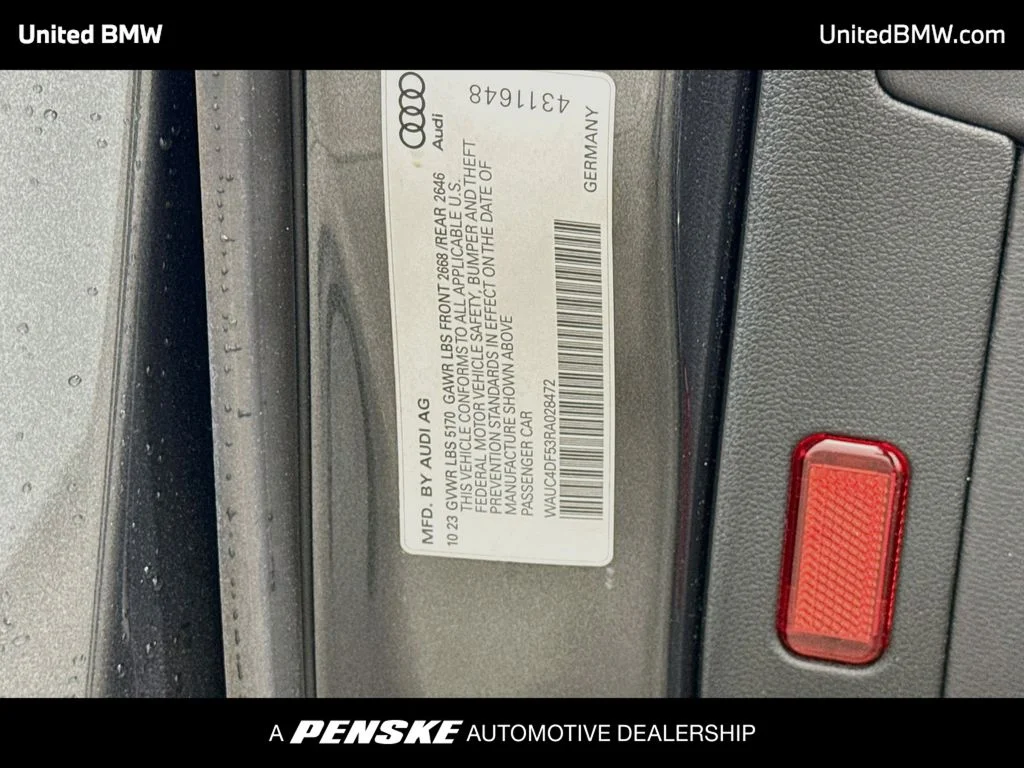 Used 2024 Daytona Gray Pearl Effect Audi  image 21