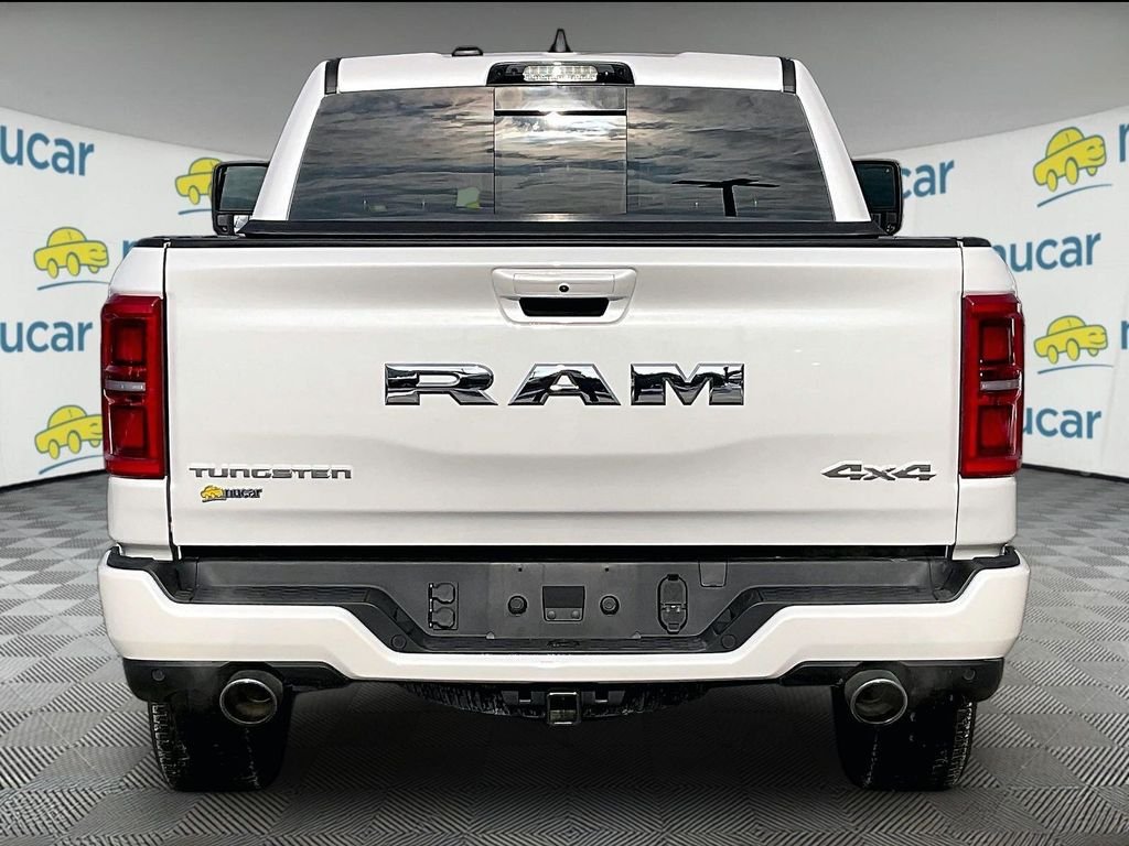 New 2026 Ivory White Tri-Coat Pearlcoat Ram Tungsten image 6