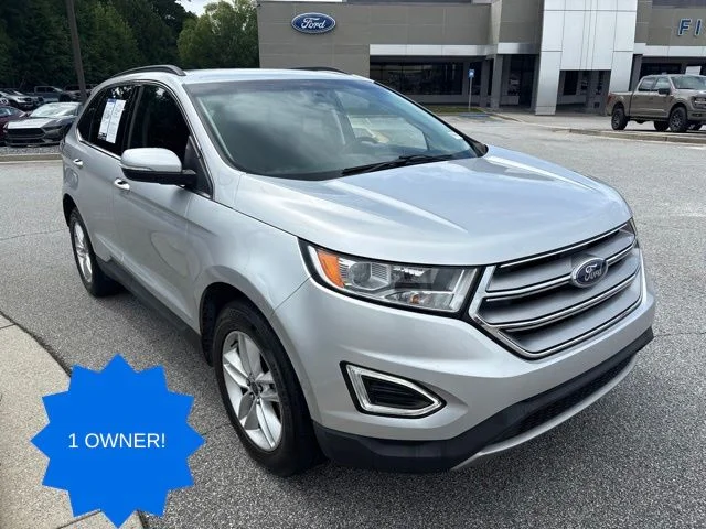 Used 2016 Ingot Silver Metallic Ford SEL image 2