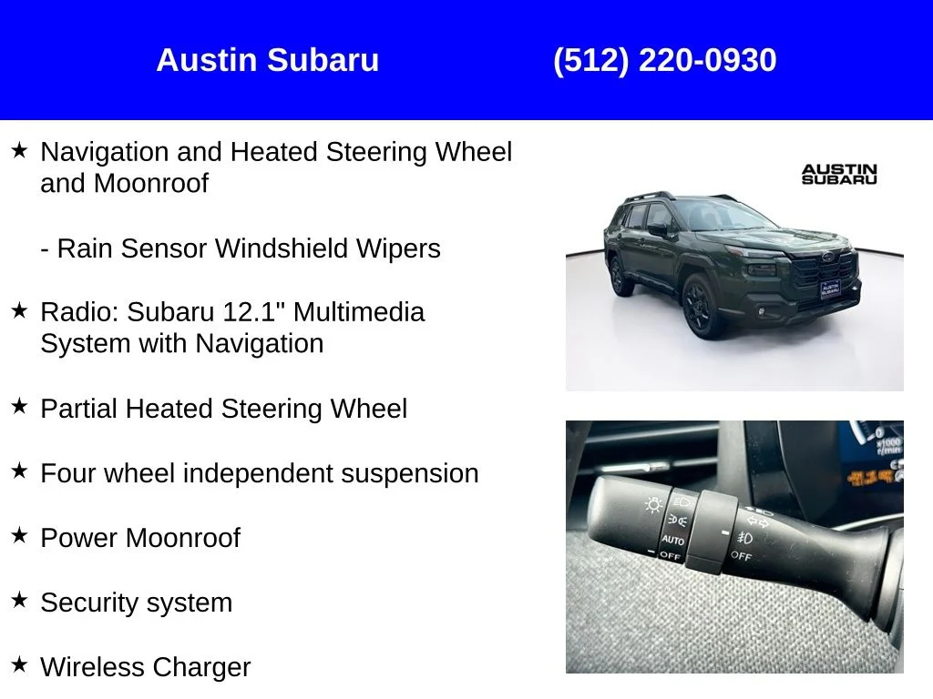 New 2026 Green Subaru Premium image 17