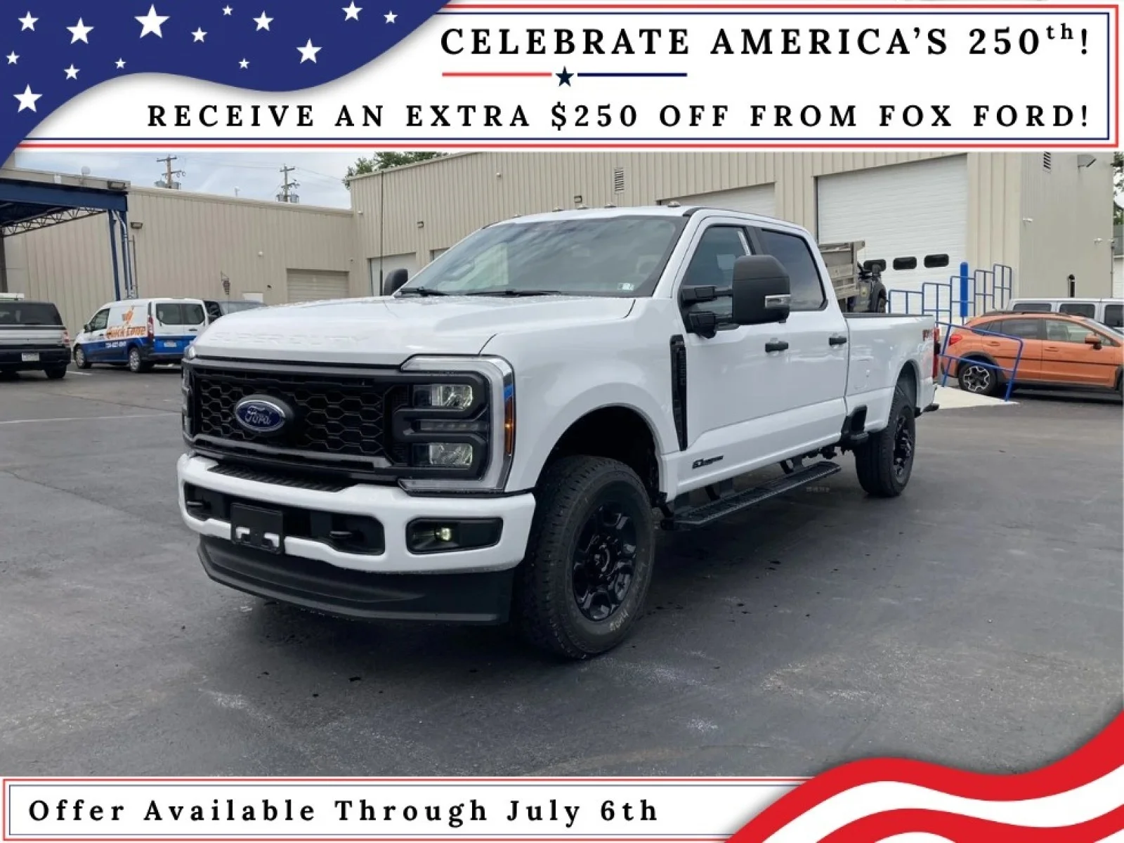 New 2026 Oxford White Ford F-350® XL image 1