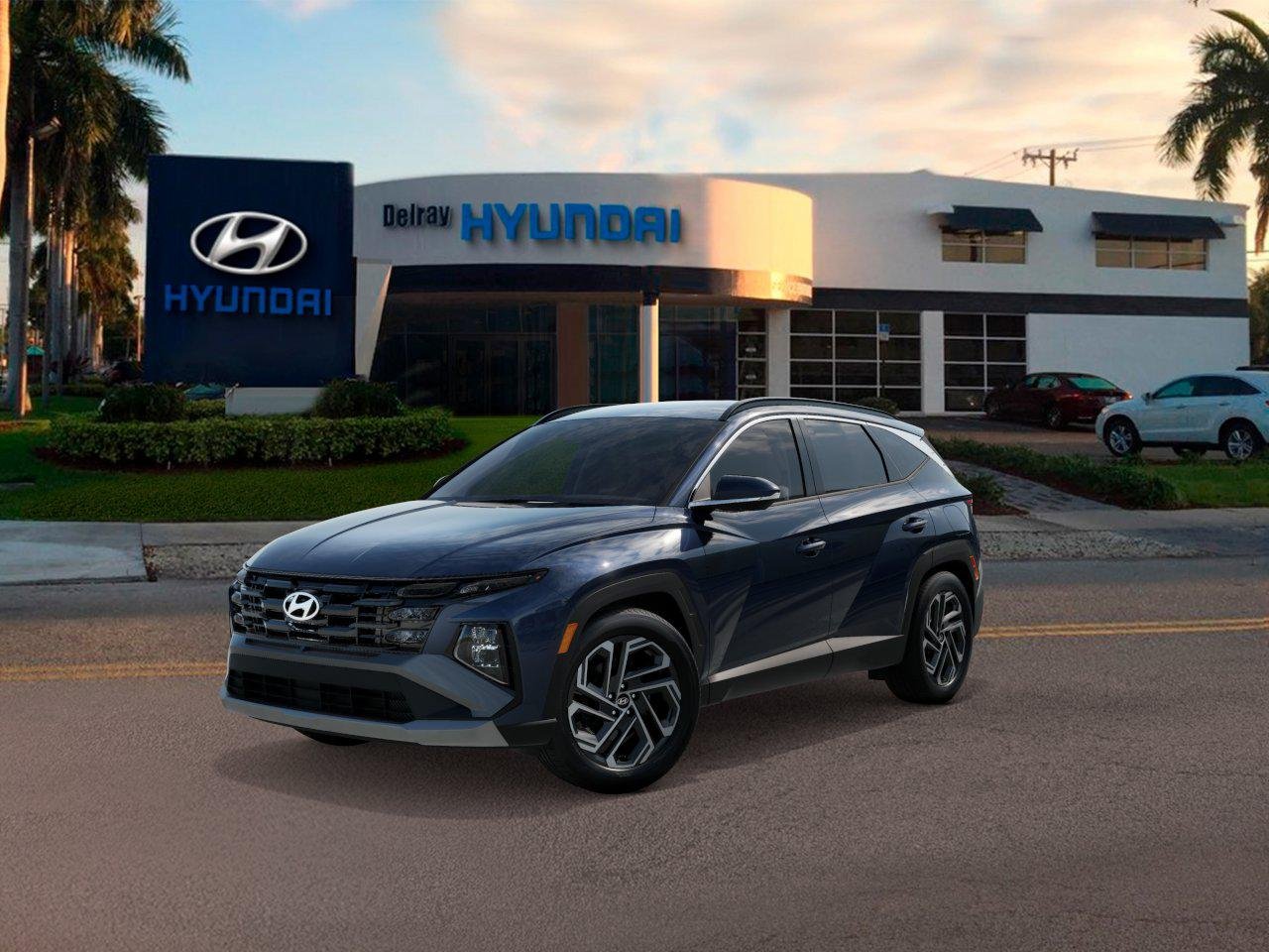 New 2026 Blue Hyundai SEL Plus image 1