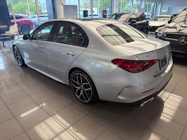 Used 2025 Silver Mercedes-Benz C 300 image 3