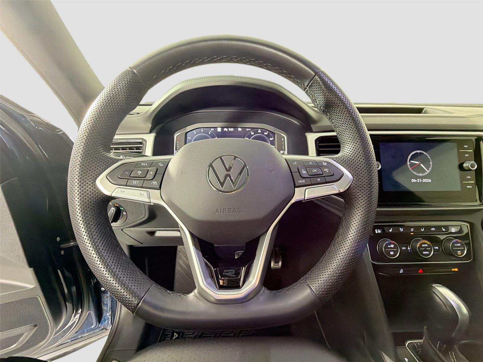Certified Used 2023 Tourmaline Blue Metallic Volkswagen 2.0T SEL R-Line Black image 11
