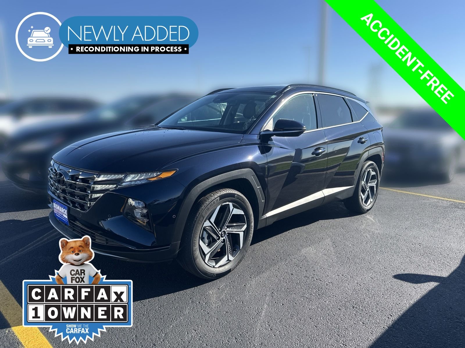 Used 2024 Blue Hyundai Limited image 1