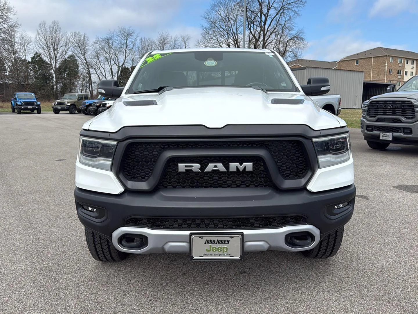Used 2022 Bright White Clearcoat Ram Rebel image 14