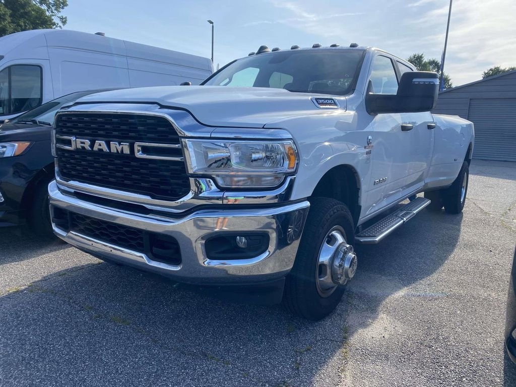 Certified Used 2024 Bright White Clearcoat Ram Big Horn image 3