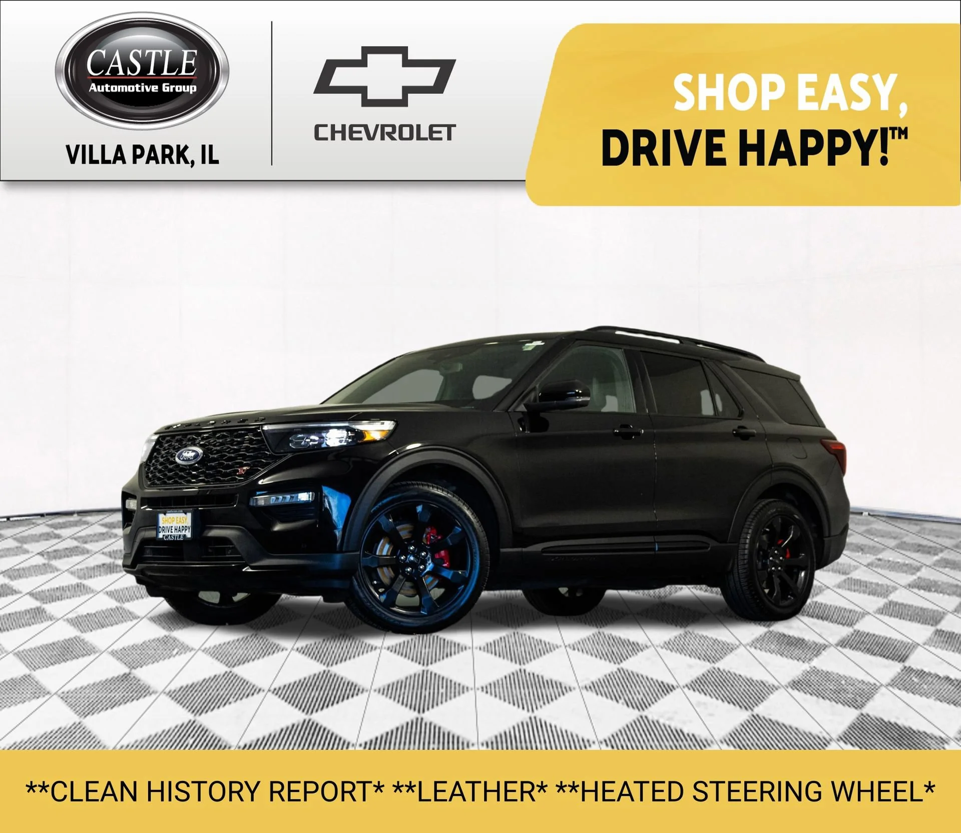 Used 2023 Black Ford ST image 1