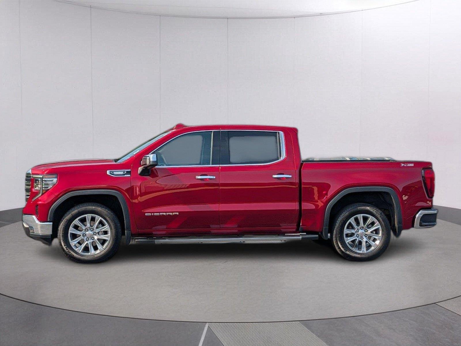Used 2023 Volcanic Red Tintcoat GMC SLT image 2