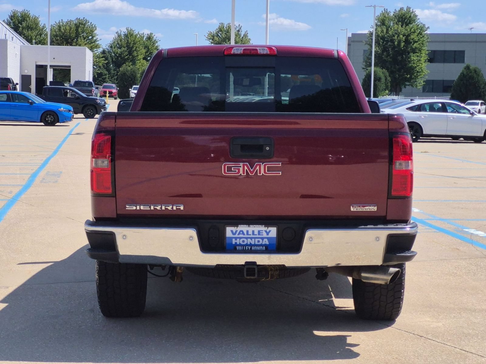 Used 2015 Sonoma Red Metallic GMC SLT 4WD image 7