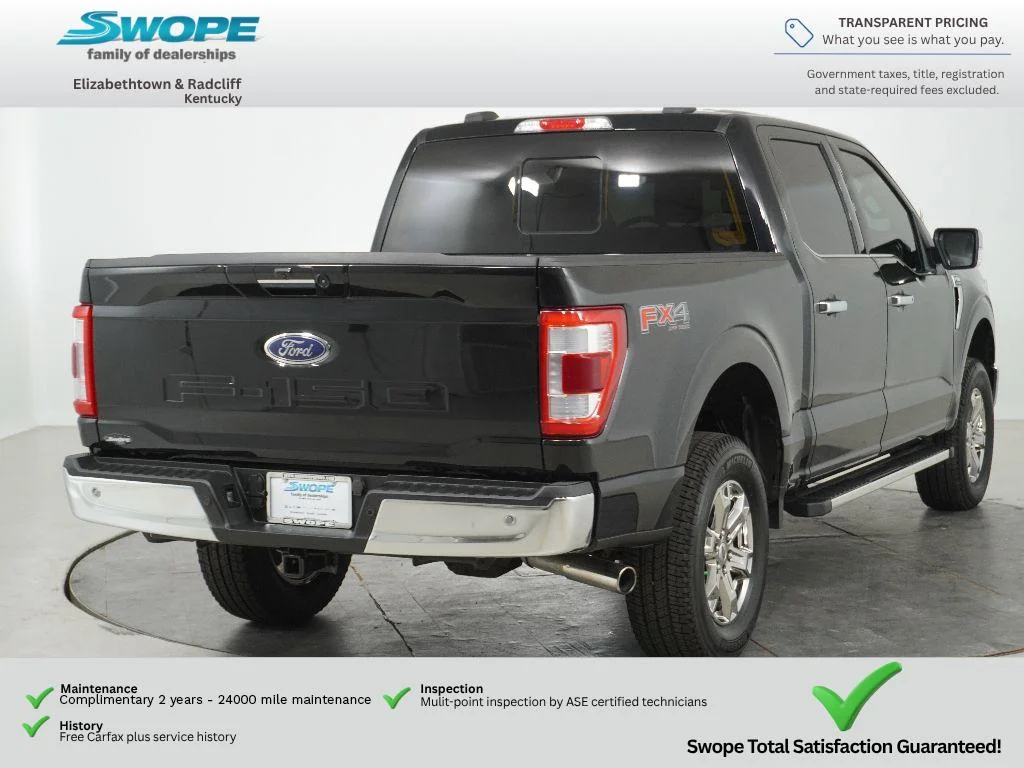 Certified Used 2023 Agate Black Ford LARIAT image 4