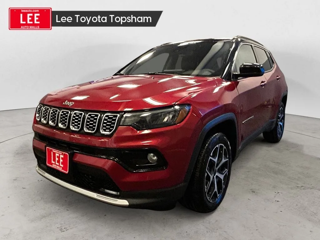 Used 2025 Red Hot Pearlcoat Jeep Limited image 1