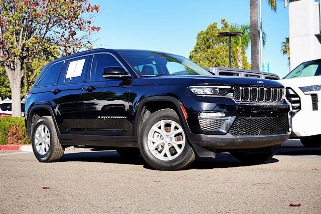 Used 2023 Black Jeep Limited image 1