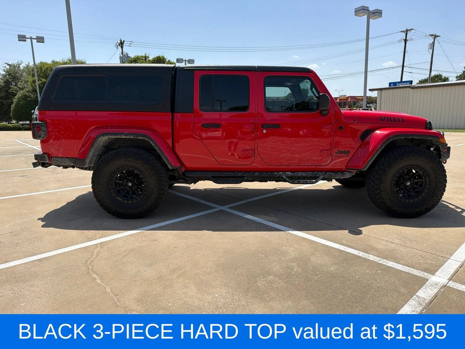 Used 2021 Red Jeep Willys image 6