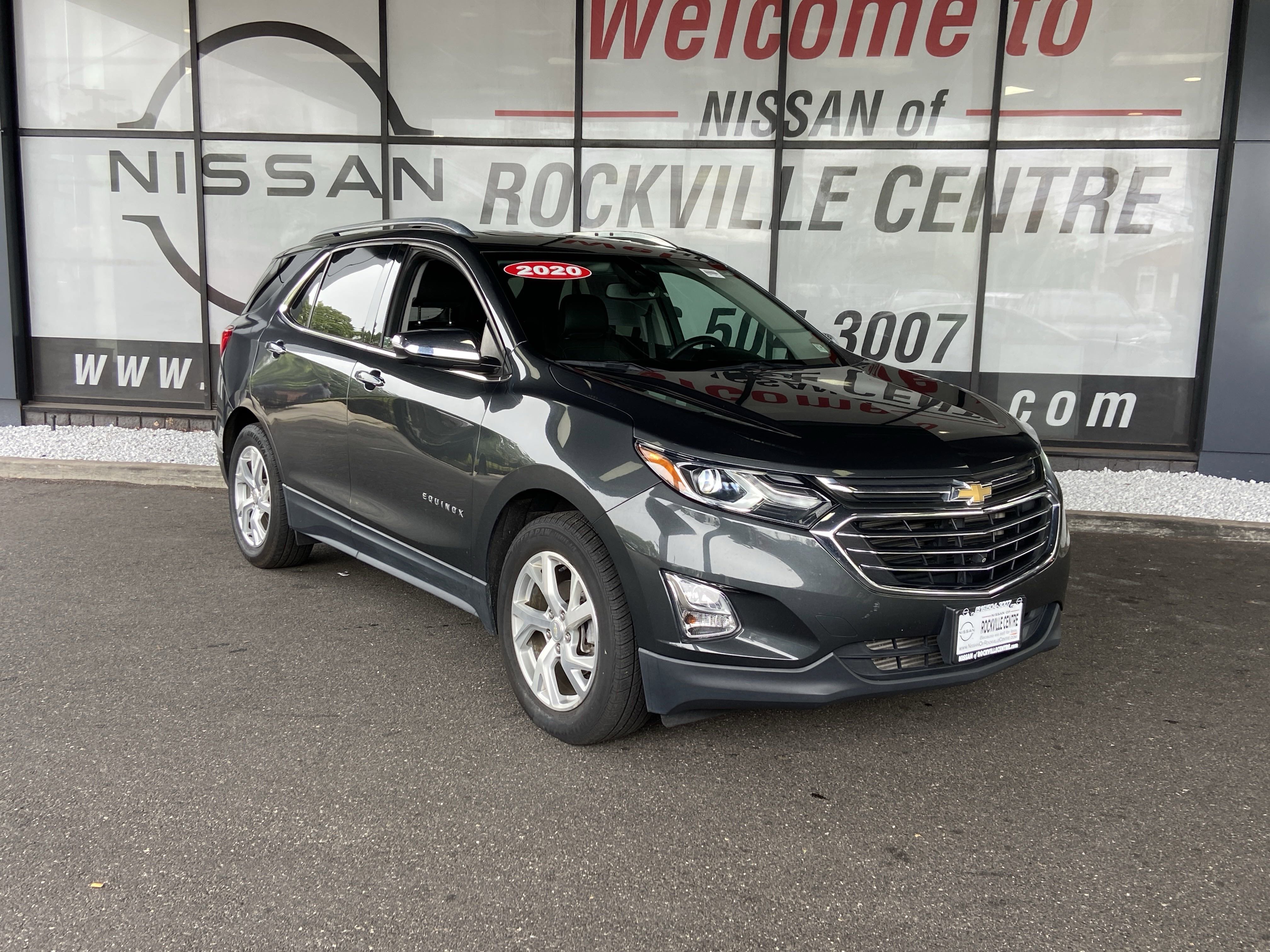 Used 2020 Chevrolet Equinox Premier with VIN 3GNAXXEV8LS614330 for sale in Rockville Centre, NY