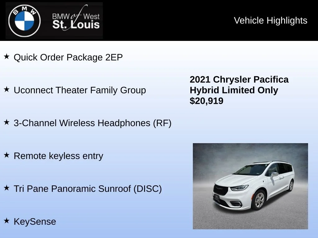 Used 2021 White Chrysler Limited image 8
