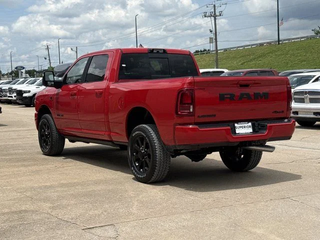 New 2026 Flame Red Clear-Coat Exterior Paint RAM Laramie image 11