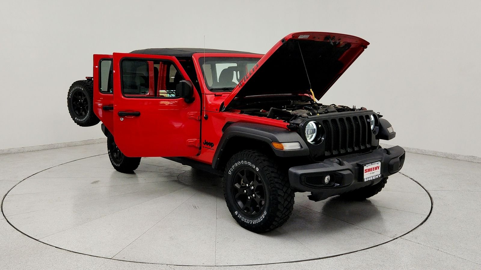 Used 2023 Red Jeep Sport image 11