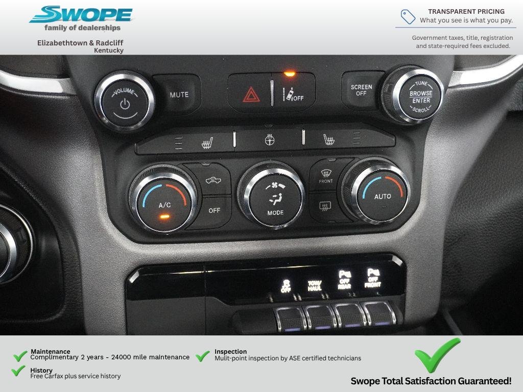 Used 2021 Diamond Black Crystal Pearlcoat Ram Big Horn image 22
