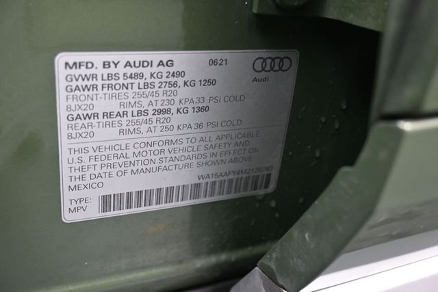Used 2021 Green Audi 45 Premium Plus image 18