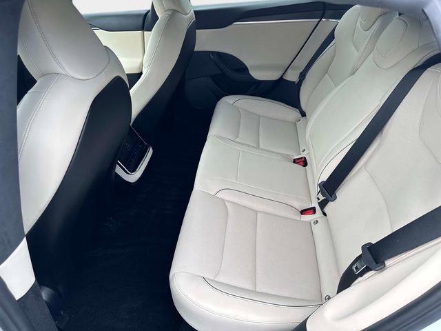 Used 2021 White Tesla Plaid image 14