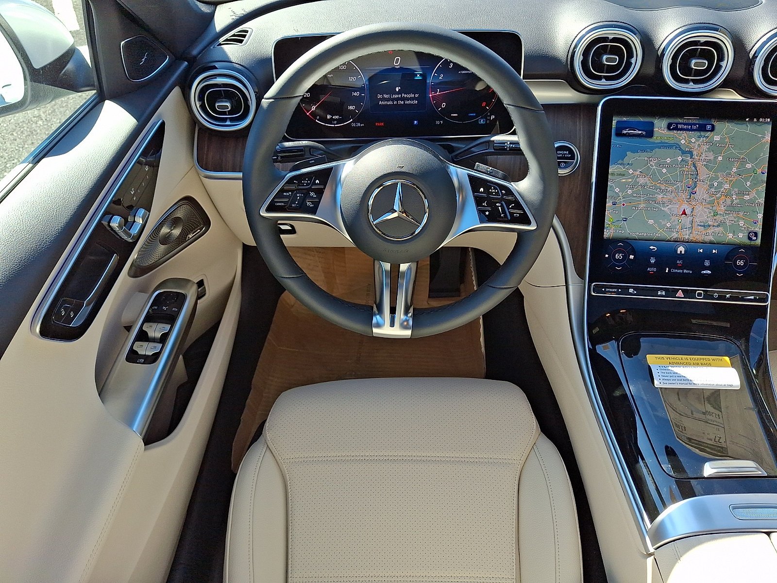 New 2027 Polar White Mercedes-Benz C 300 image 7