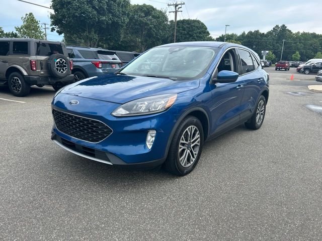 Used 2022 Blue Ford SEL image 3