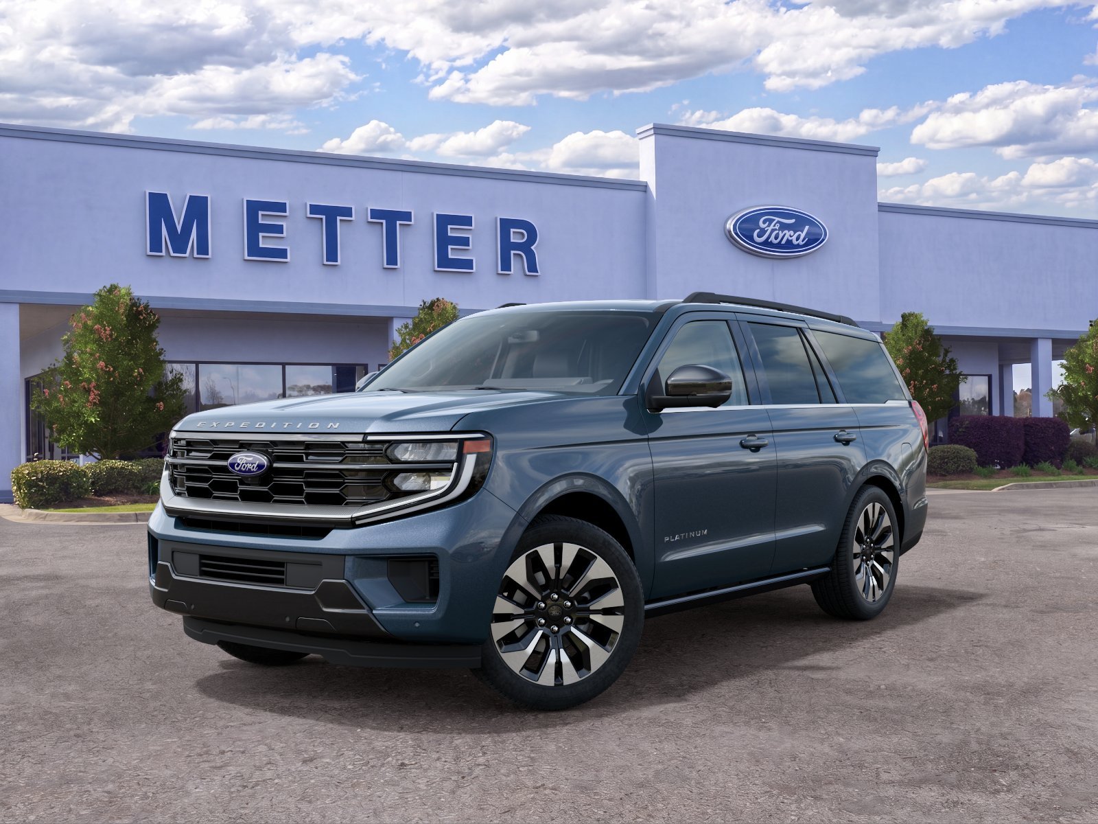 New 2027 Nocturnal Blue Metallic Ford Platinum image 3