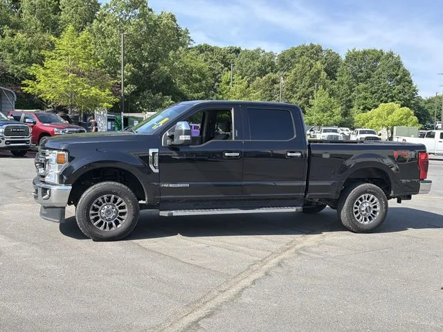 Used 2021 Black Ford XLT image 2