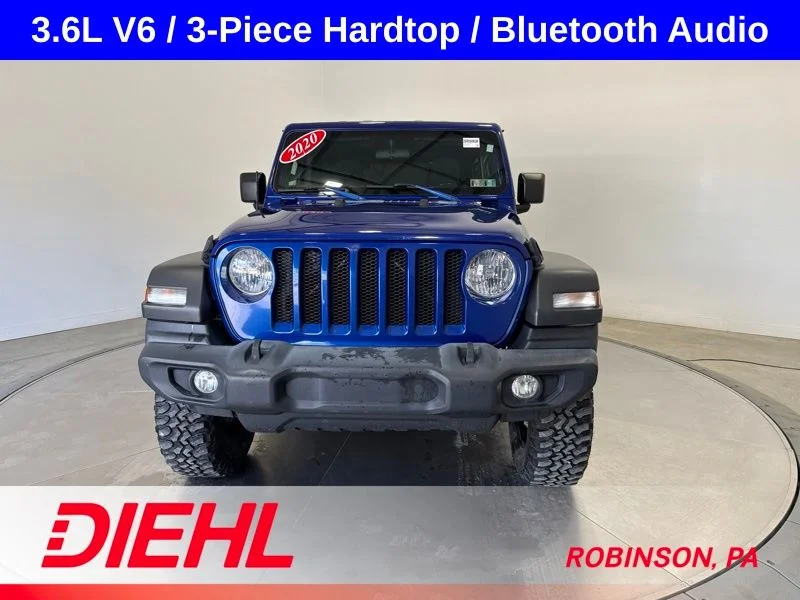 Used 2020 Jeep Wrangler Unlimited Sport S with VIN 1C4HJXDG9LW121806 for sale in McKees Rocks, PA
