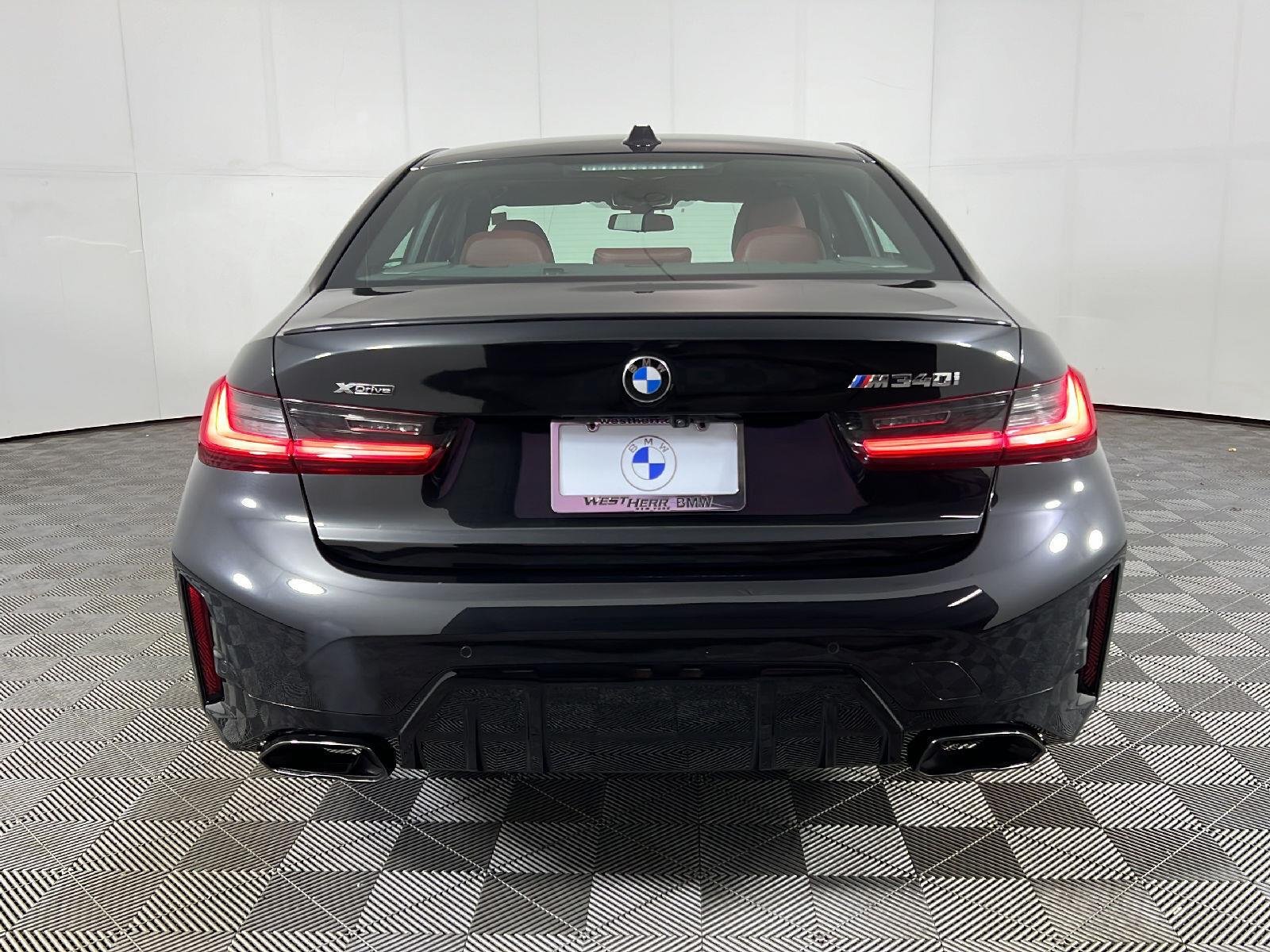 Certified Used 2023 Black Sapphire Metallic BMW M340i xDrive image 6