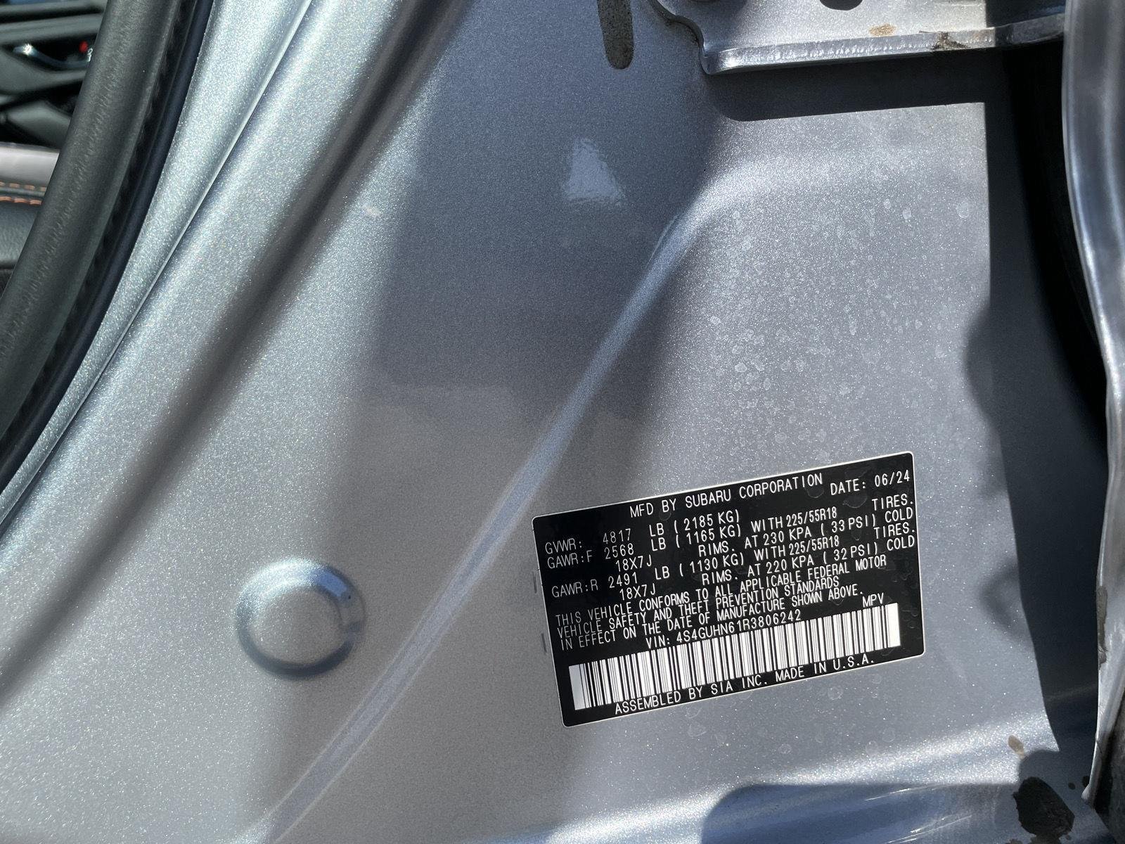 Certified Used 2024 Ice Silver Metallic Subaru Limited image 19