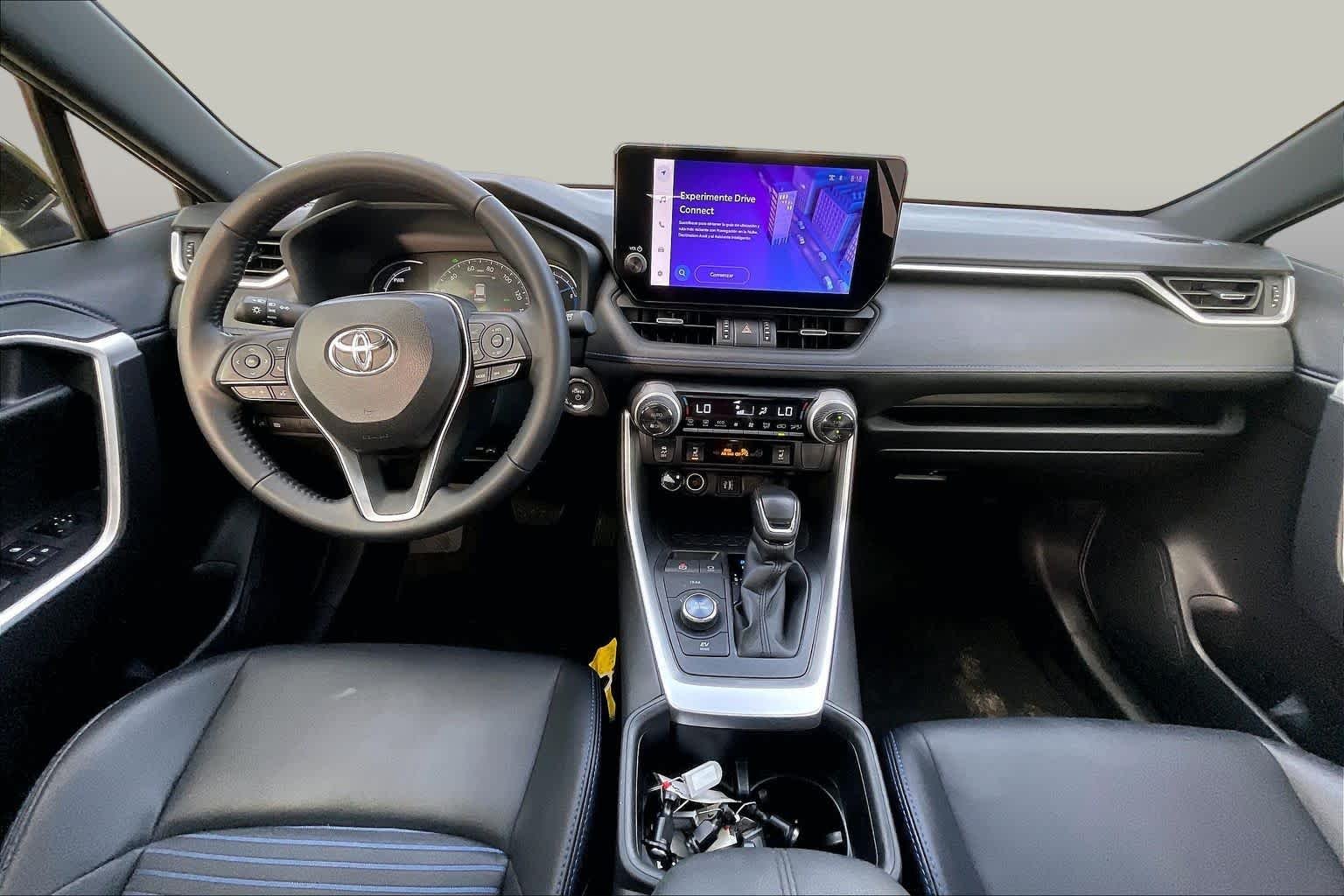 Used 2025 Silver Sky Metallic/Midnight Black Metallic Toyota Hybrid XSE image 16