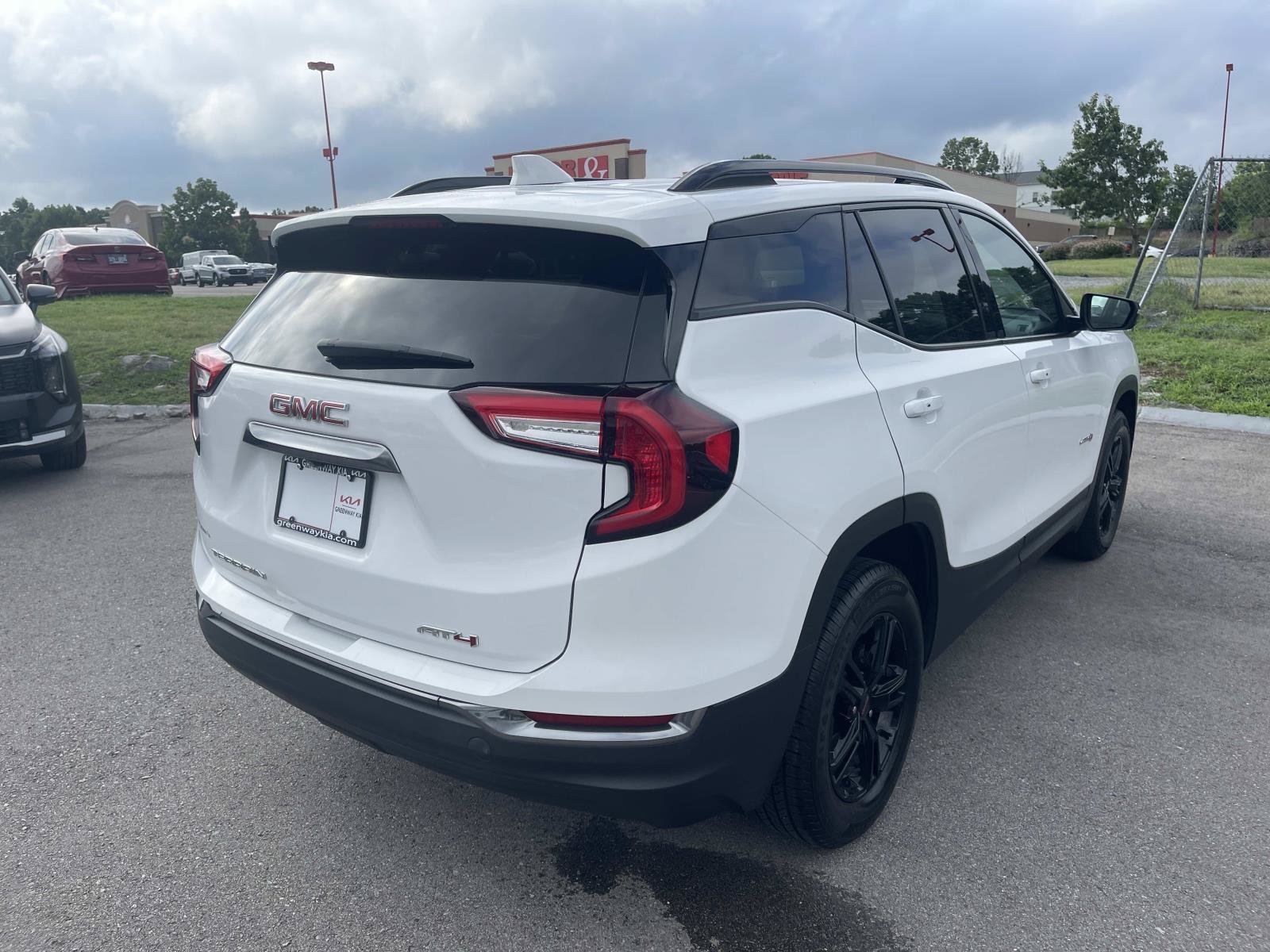 Used 2023 Summit White GMC AT4 image 3