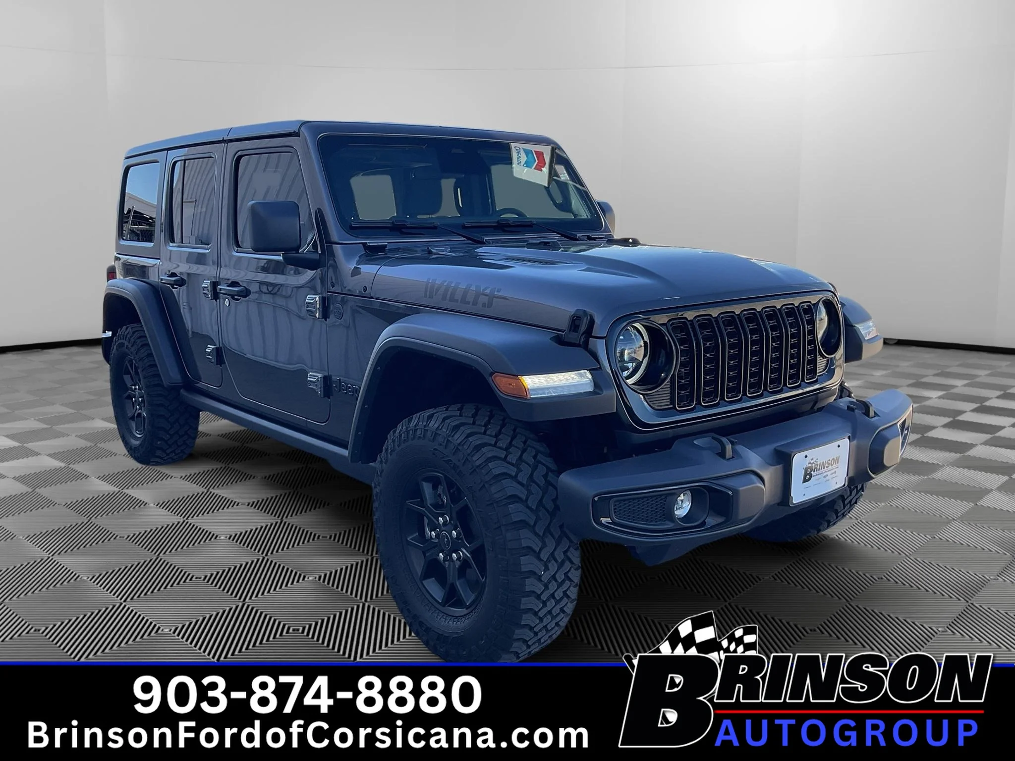 Used 2026 Granite Crystal Metallic Clearcoat Jeep Willys image 3