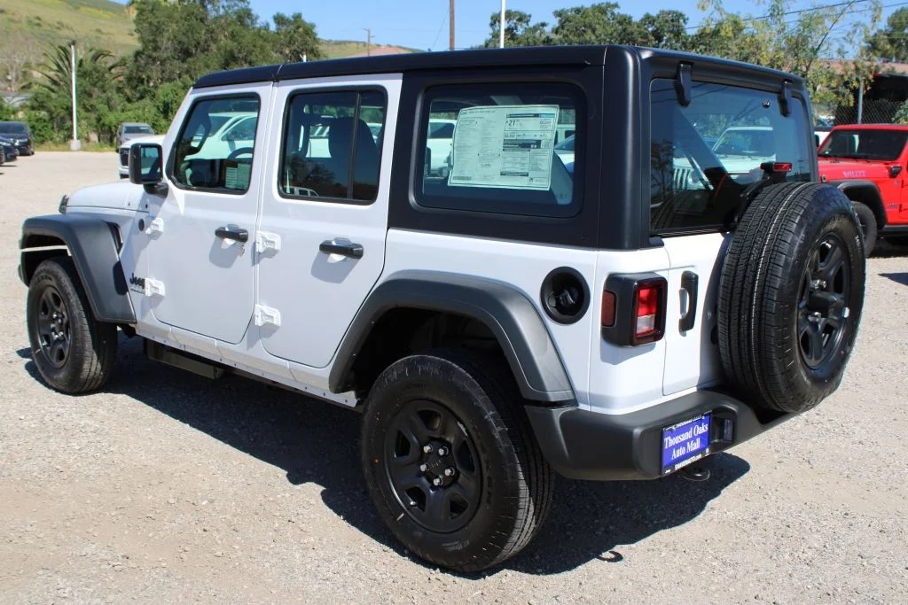New 2026 Bright White Clear-Coat Exterior Paint Jeep Sport image 6