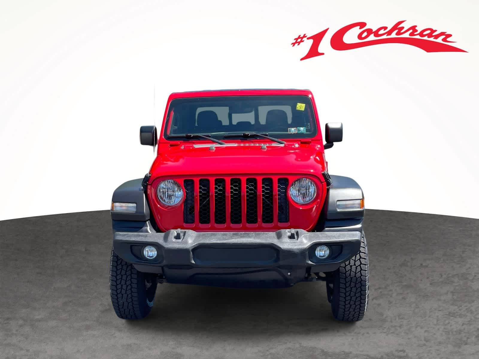 Used 2020 Firecracker Red Clearcoat Jeep Sport S image 12