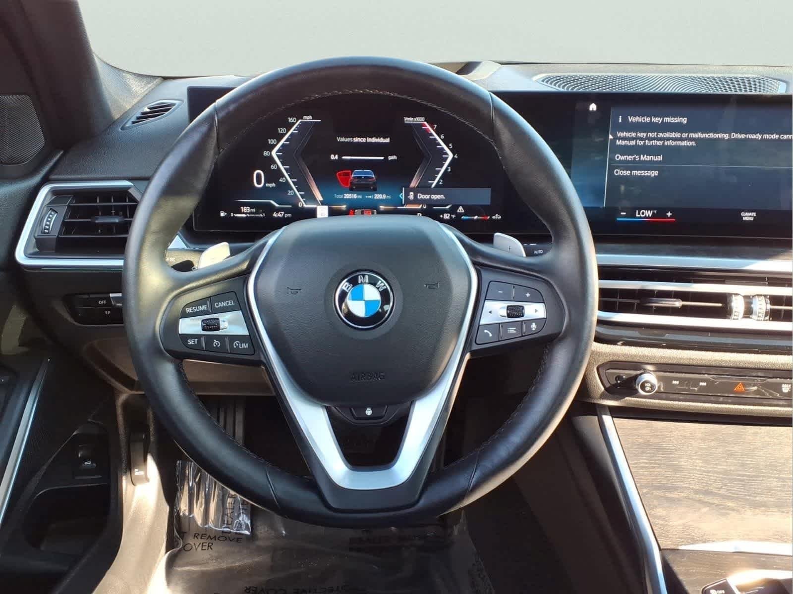 Used 2024 Black Sapphire Metallic BMW 330i xDrive image 19
