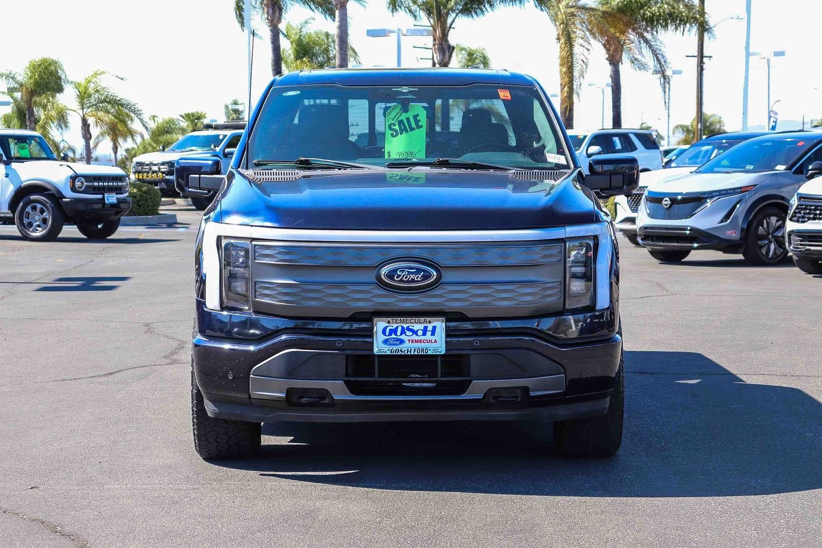 Certified 2023 Ford F-150 Lightning Lariat with VIN 1FTVW1EV3PWG13459 for sale in Temecula, CA