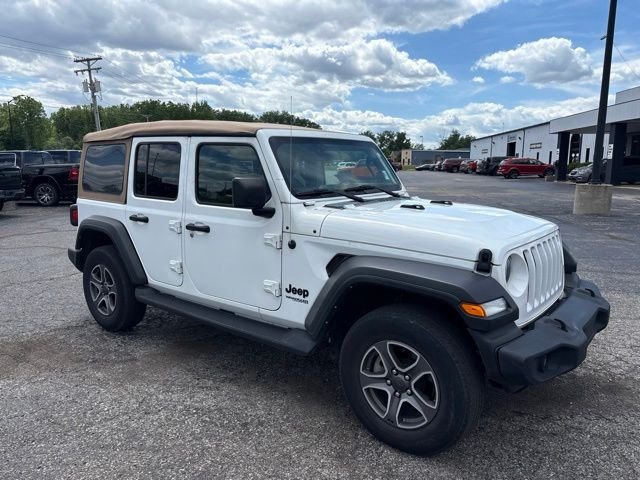 Used 2022 White Jeep Unlimited Sport S image 7